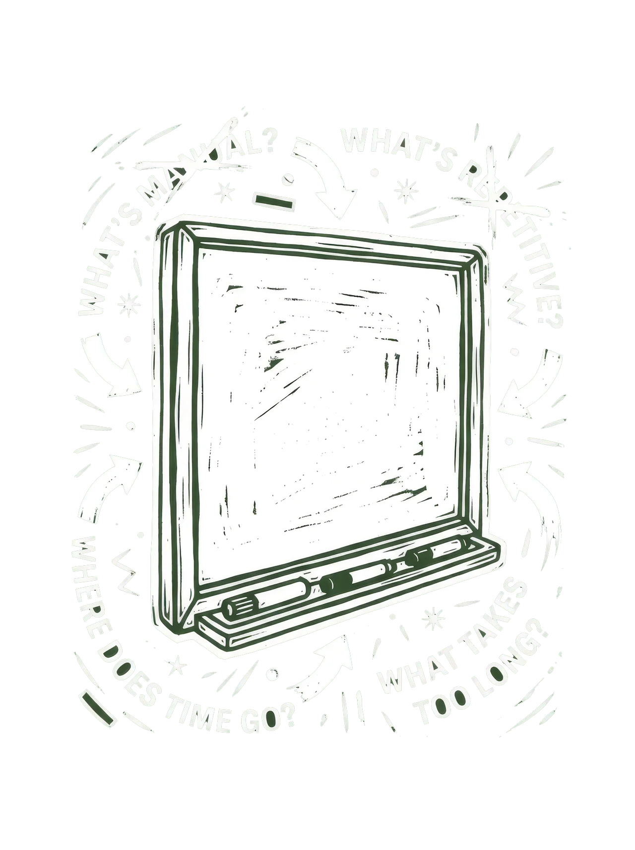 Illustration representing guidance and clarity